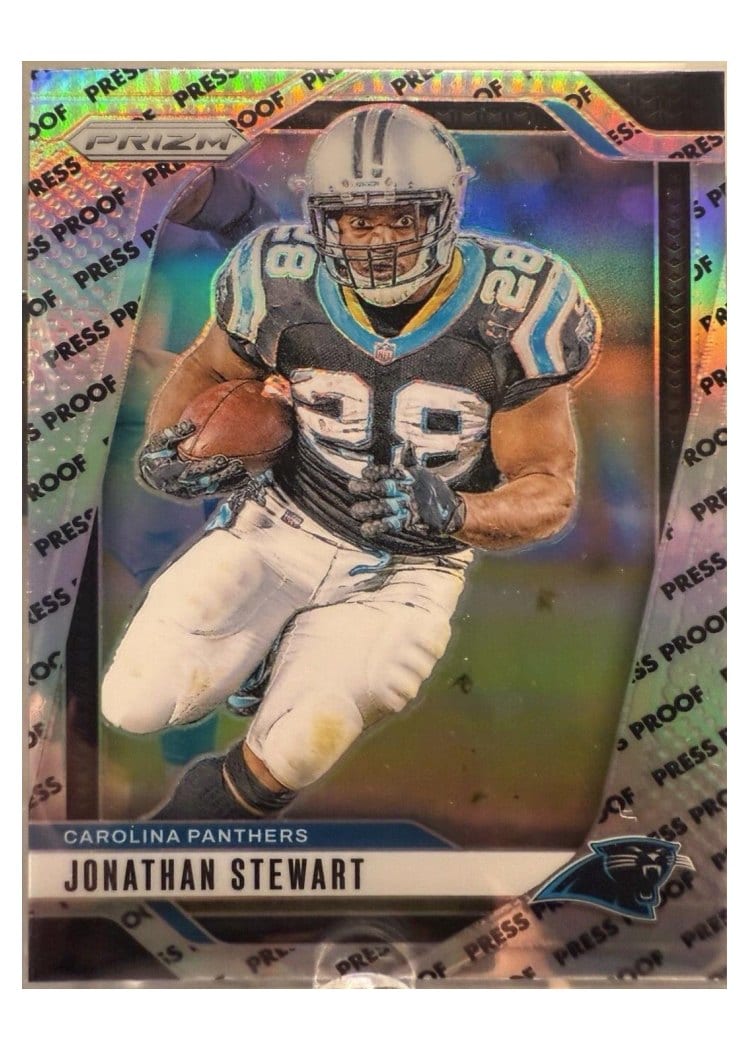 2024 Panini Prizm Base Set Jonathan Stewart #45 card