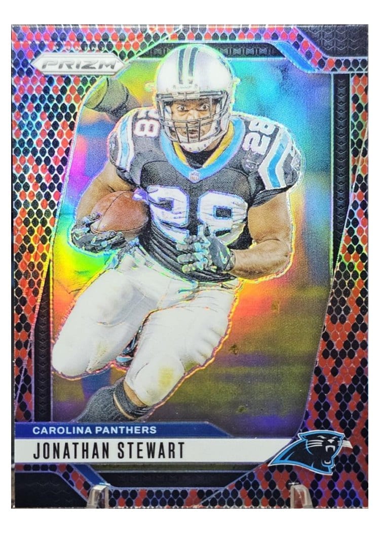 2024 Panini Prizm Base Set Jonathan Stewart Snakeskin #45