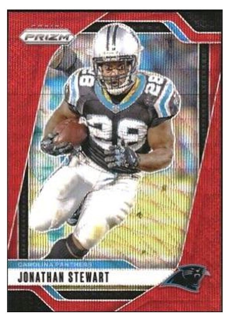 2024 Panini Prizm Base Set Jonathan Stewart #45 card