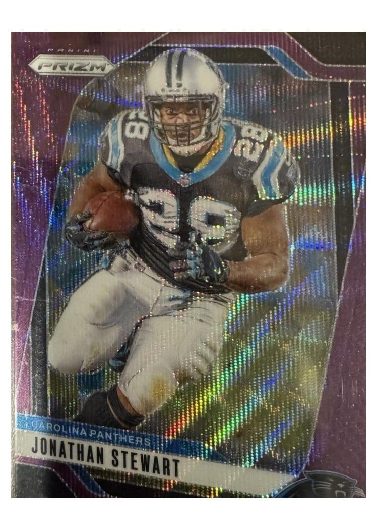 2024 Panini Prizm Base Set Jonathan Stewart #45 card