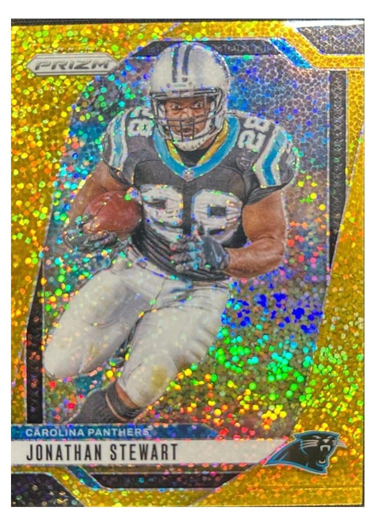 2024 Panini Prizm Base Set Jonathan Stewart Gold Sparkle #45