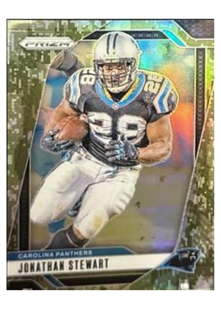 2024 Panini Prizm Base Set Jonathan Stewart #45 card