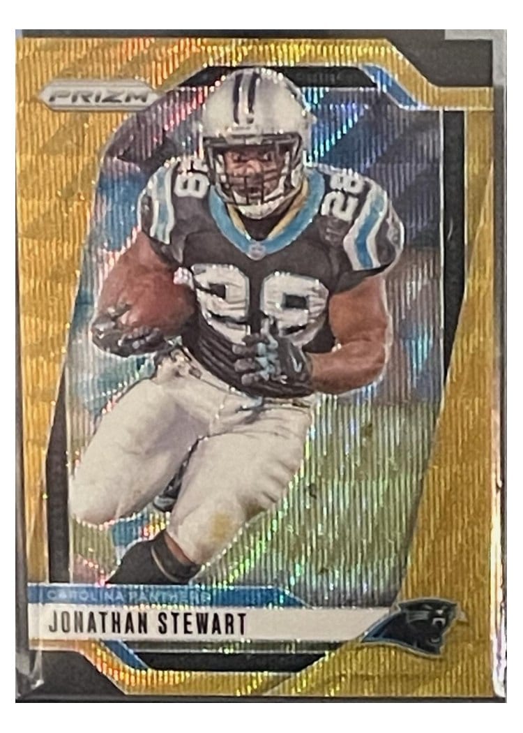 2024 Panini Prizm Base Set Jonathan Stewart #45 card