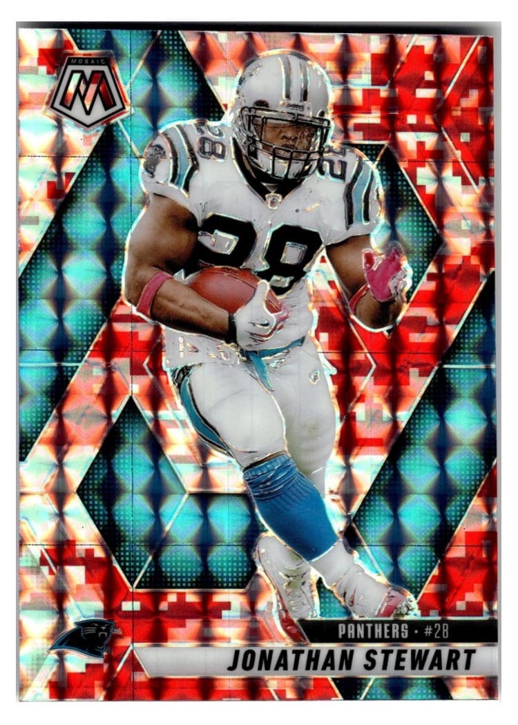 2025 Panini Mosaic Base Set Jonathan Stewart #17 card