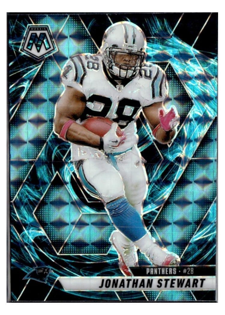 2025 Panini Mosaic Base Set Jonathan Stewart #17 card