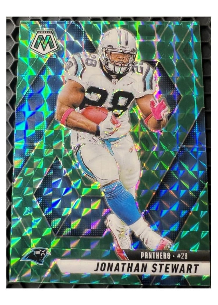 2025 Panini Mosaic Base Set Jonathan Stewart #17 card