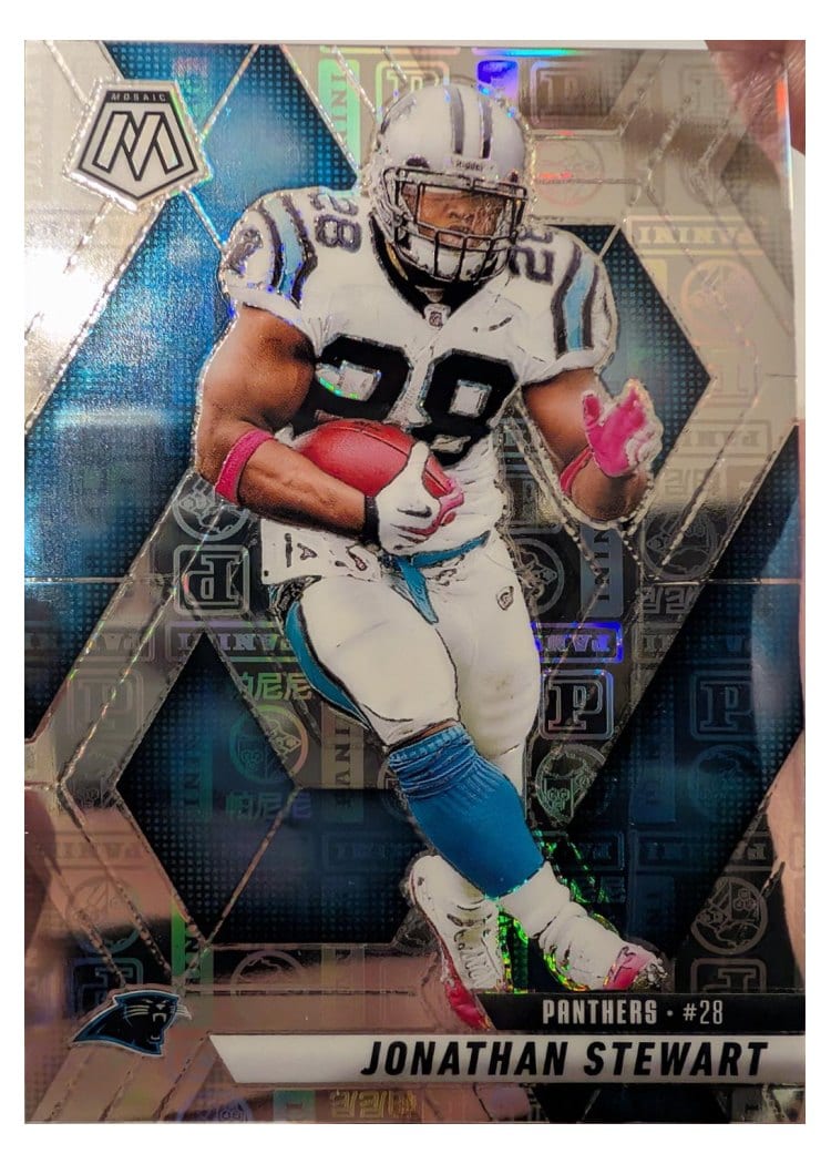 2025 Panini Mosaic Base Set Jonathan Stewart #17 card