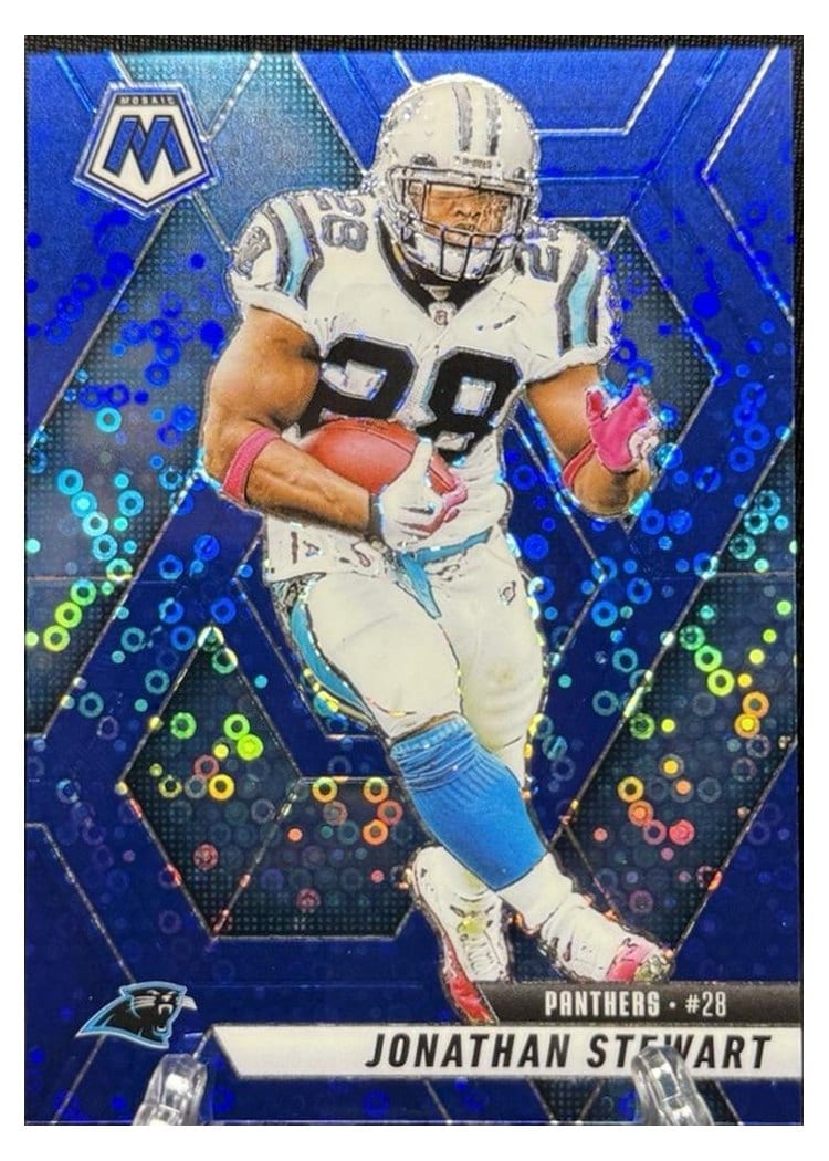 2025 Panini Mosaic Base Set Jonathan Stewart #17 card
