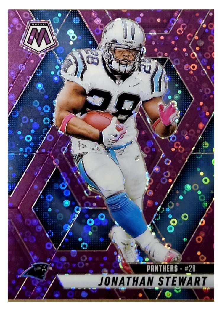 2025 Panini Mosaic Base Set Jonathan Stewart #17 card