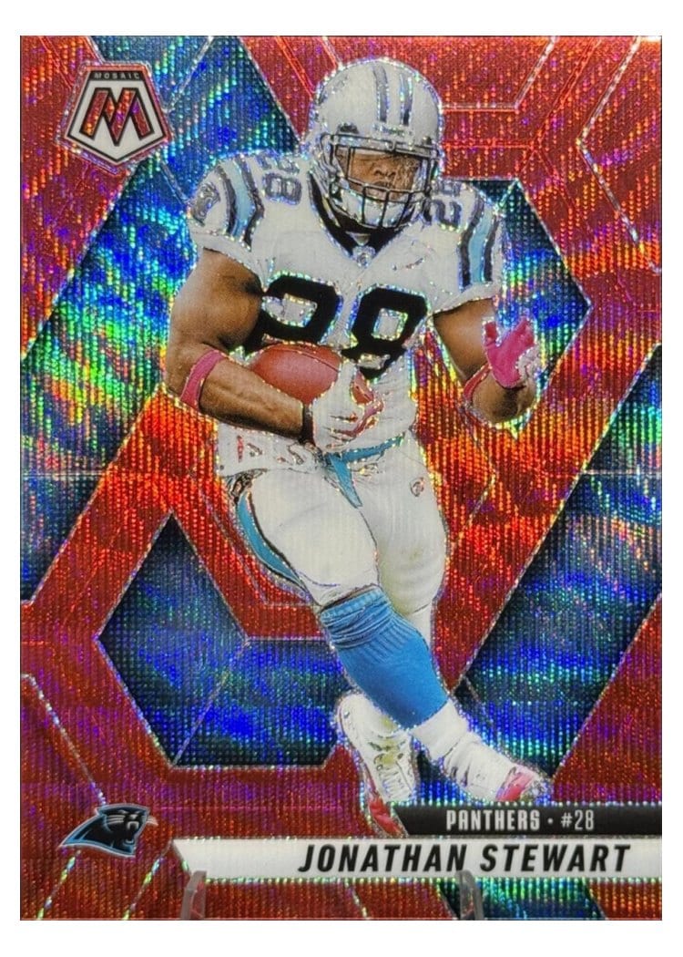 2025 Panini Mosaic Base Set Jonathan Stewart #17 card