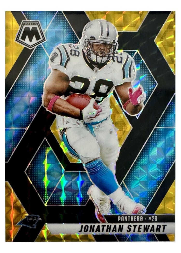 2025 Panini Mosaic Base Set Jonathan Stewart #17 card