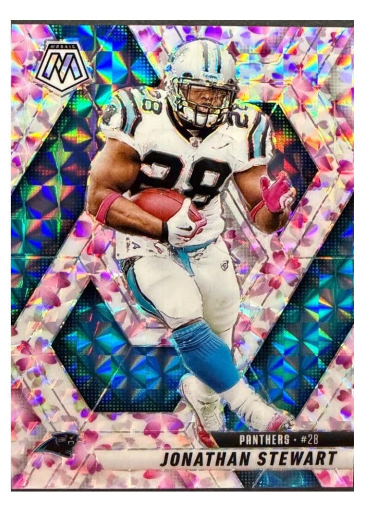 2025 Panini Mosaic Base Set Jonathan Stewart Choice Cherry Blossom #17 card