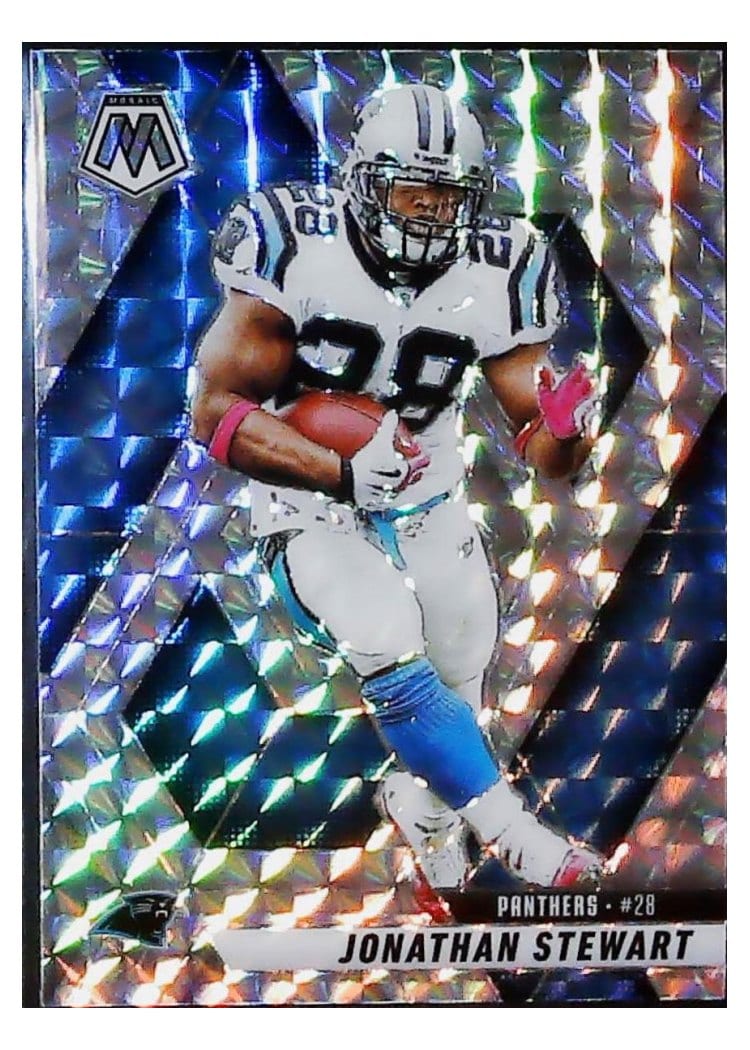 2025 Panini Mosaic Base Set Jonathan Stewart #17 card
