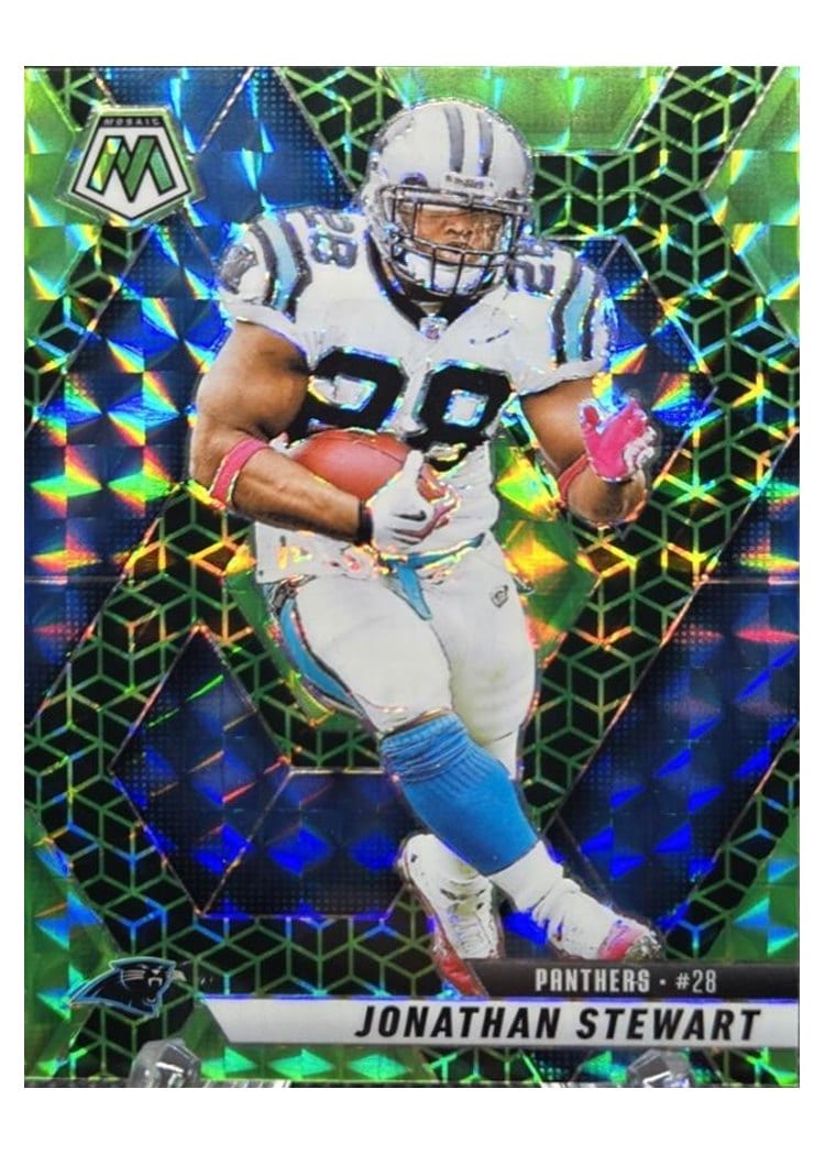 2025 Panini Mosaic Base Set Jonathan Stewart #17 card