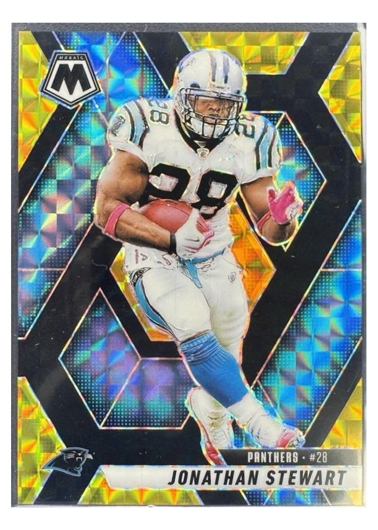 2025 Panini Mosaic Base Set Jonathan Stewart #17 card