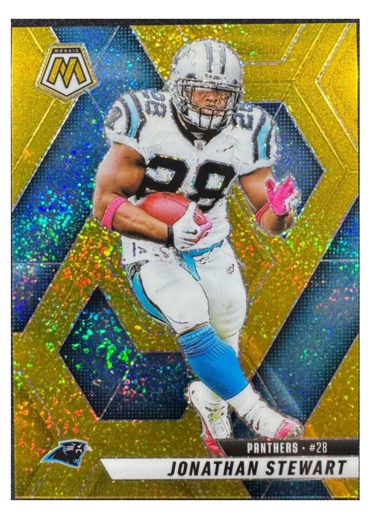 2025 Panini Mosaic Base Set Jonathan Stewart #17 card
