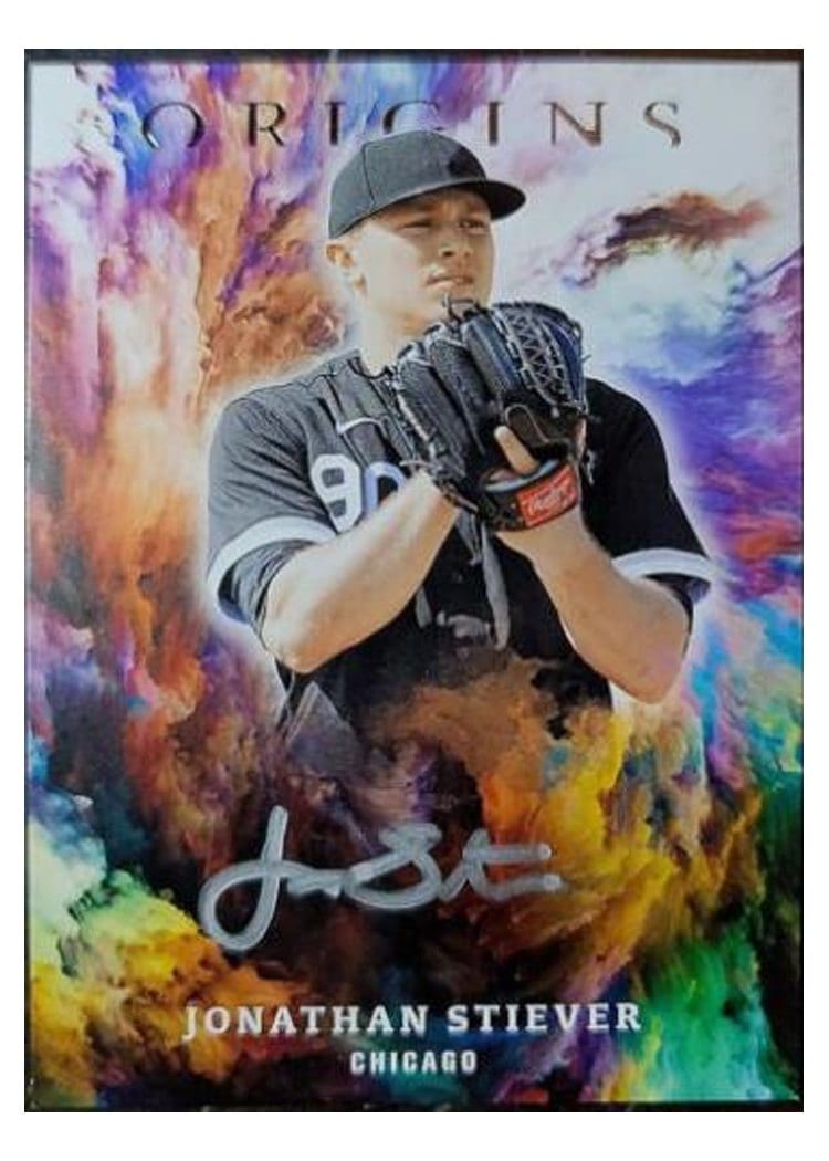 2021 Panini Chronicles Origins Signatures Silver Ink Jonathan Stiever #OS-JS card