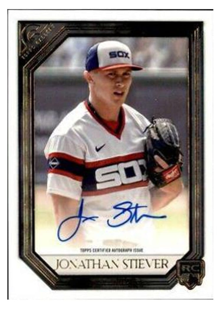 2021 Topps Gallery Rookie Autographs Jonathan Stiever #RA-JS card