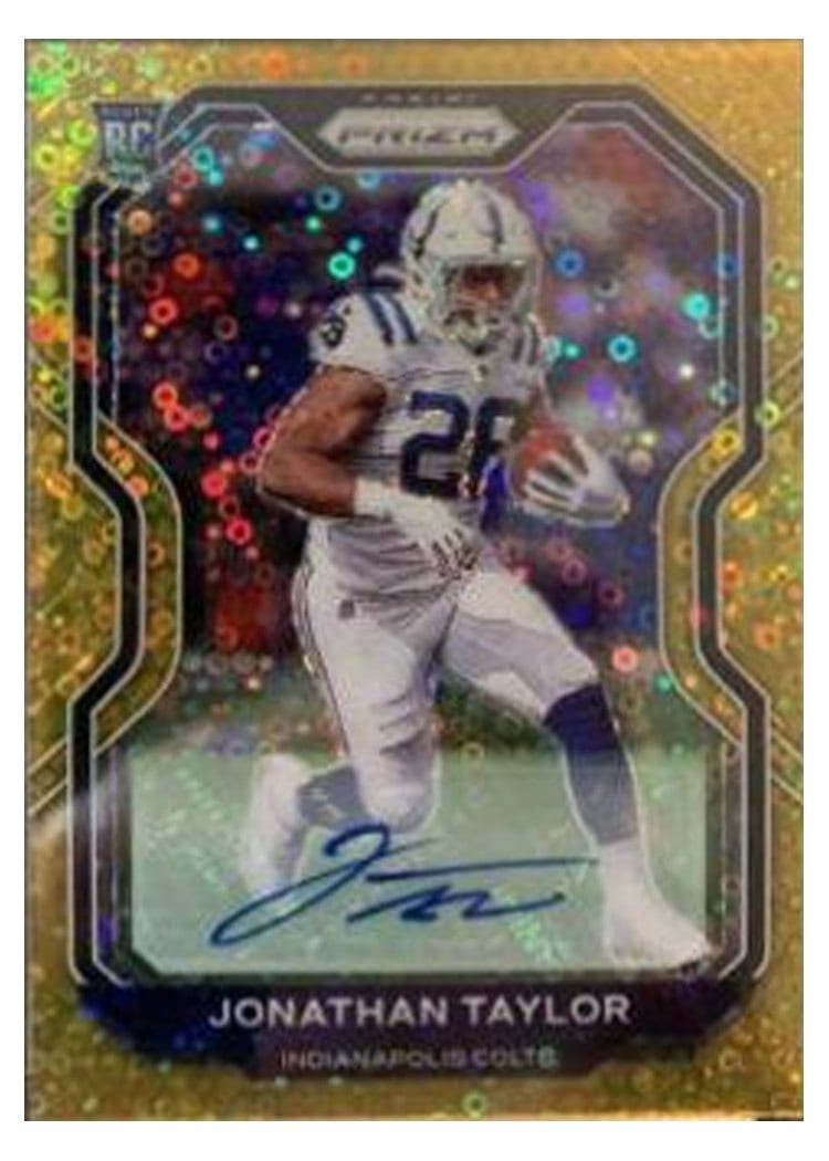 2020 Panini Prizm Jonathan Taylor #332 card