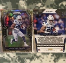 2020 Panini Prizm Jonathan Taylor Camo #332 card