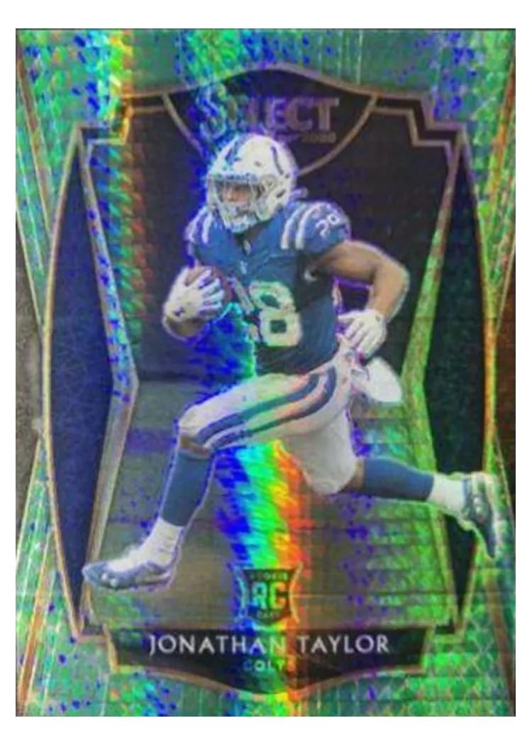 2020 Panini Select Base Set Jonathan Taylor #153 card