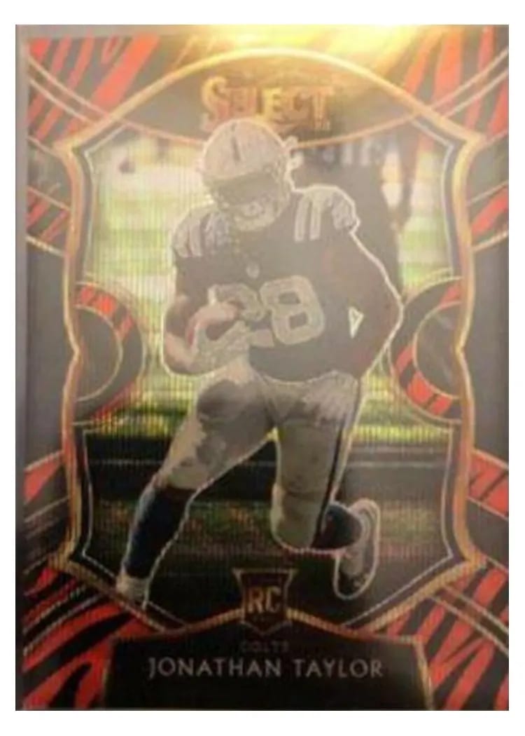 2020 Panini Select Base Set Jonathan Taylor #53 card