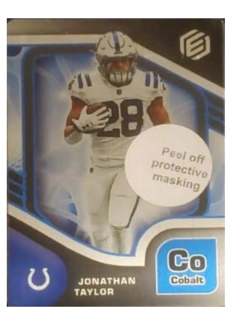 2021 Panini Elements Jonathan Taylor #54 card