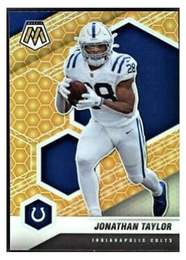 2021 Panini Mosaic Base Set Jonathan Taylor #96 card