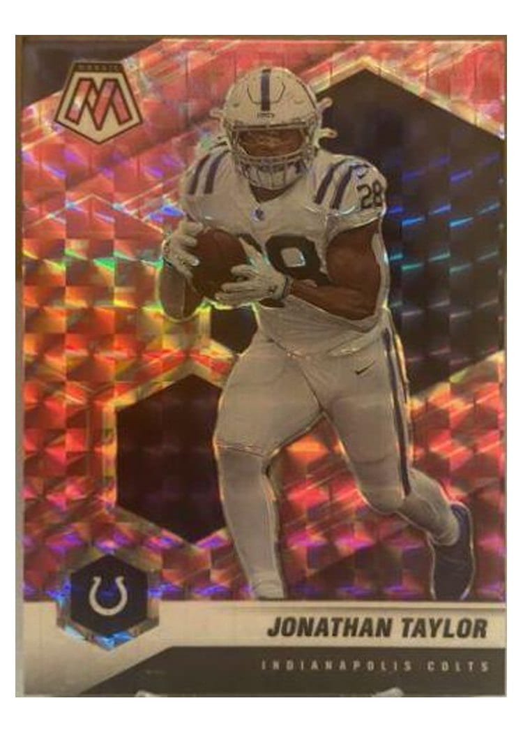 2021 Panini Mosaic Base Set Jonathan Taylor #96 card