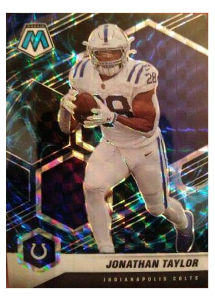 2021 Panini Mosaic Base Set Jonathan Taylor #96 card