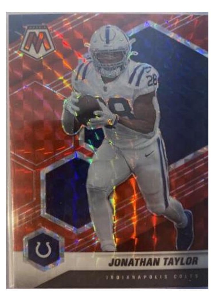 2021 Panini Mosaic Base Set Jonathan Taylor #96 card