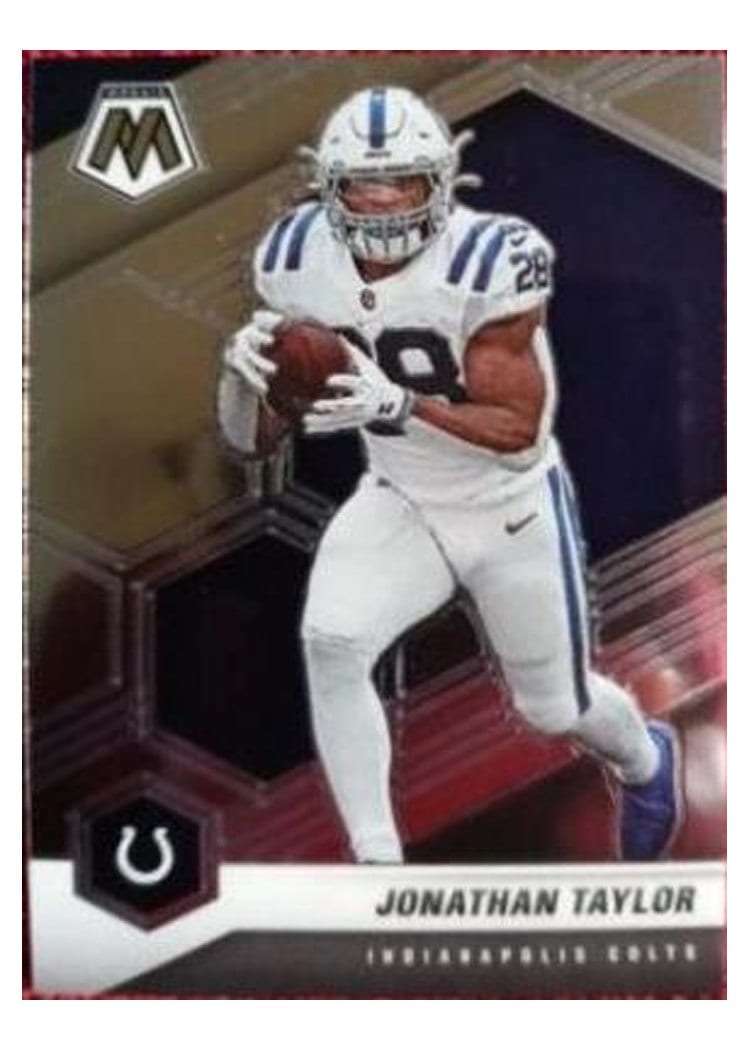 2021 Panini Mosaic Base Set Jonathan Taylor #96 card