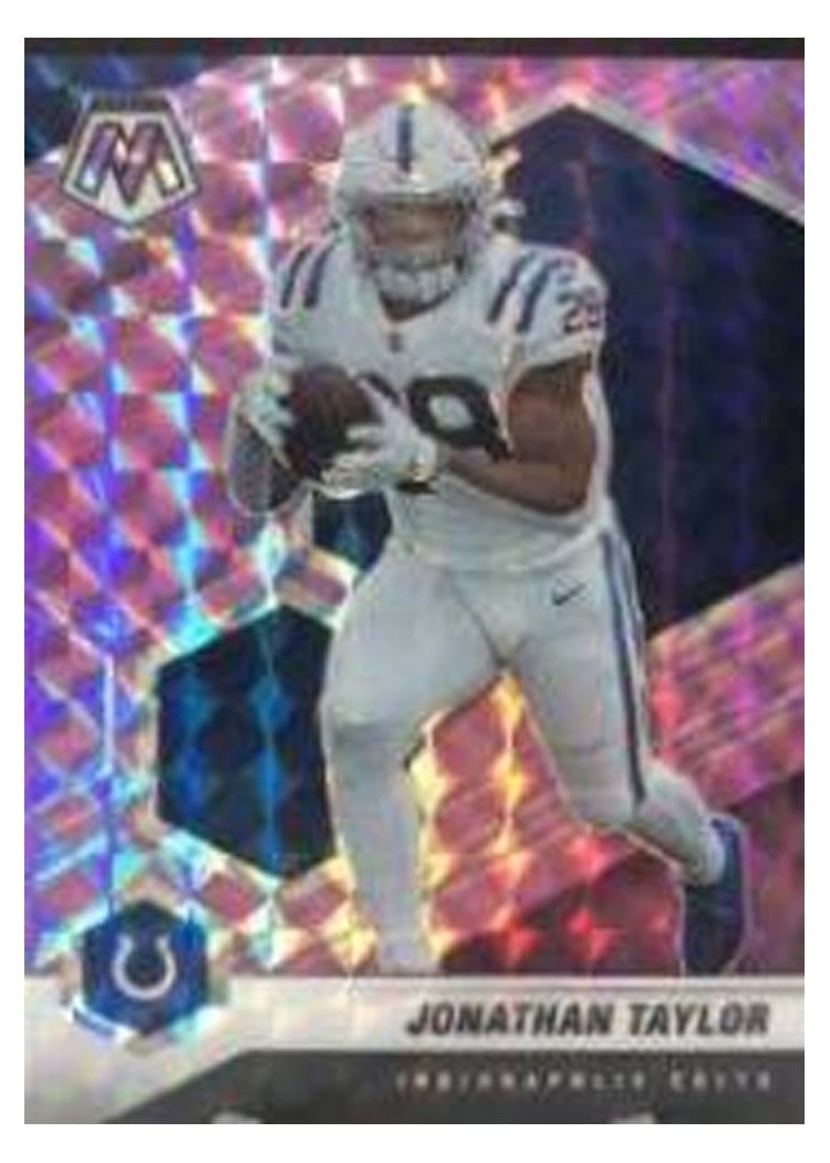 2021 Panini Mosaic Base Set Jonathan Taylor #96 card