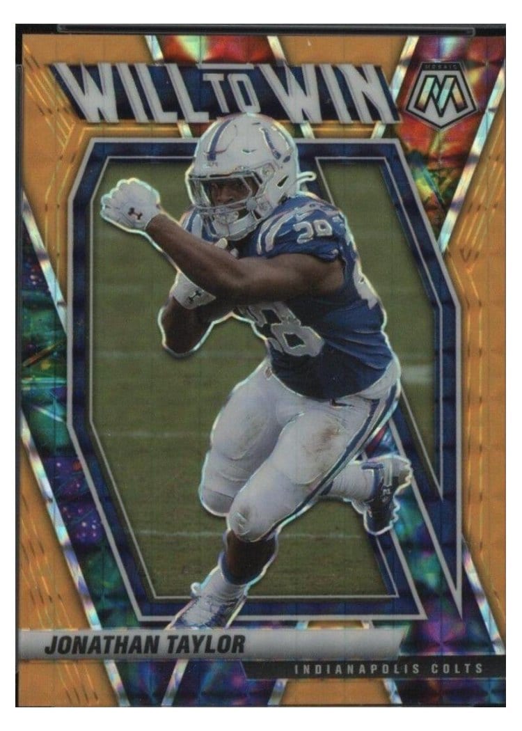 2021 Panini Mosaic Base Set Jonathan Taylor #96 card