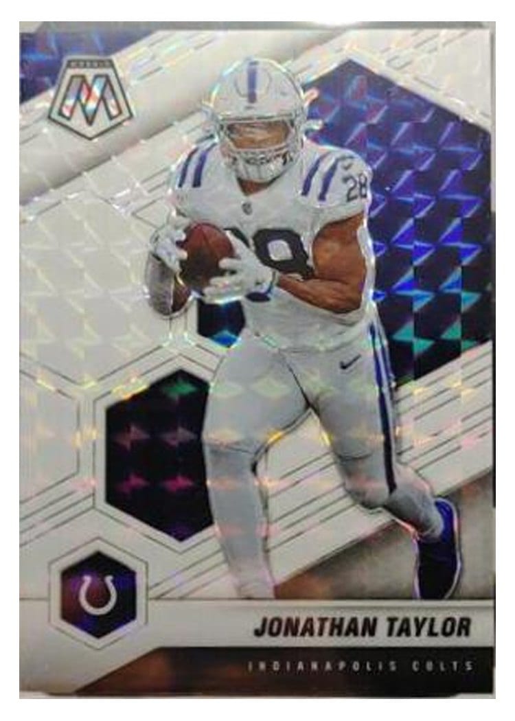 2021 Panini Mosaic Base Set Jonathan Taylor #96 card