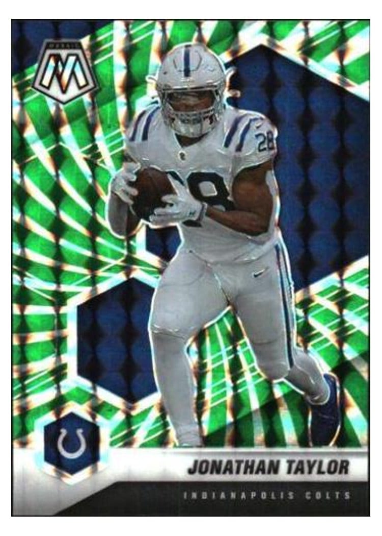 2021 Panini Mosaic Base Set Jonathan Taylor #96 card