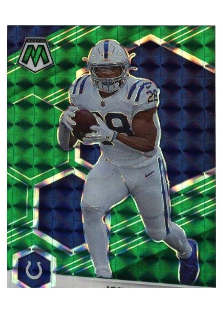 2021 Panini Mosaic Base Set Jonathan Taylor #96 card