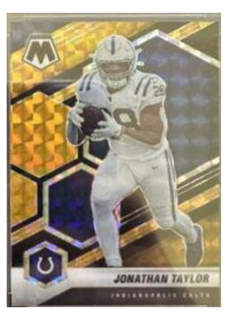 2021 Panini Mosaic Base Set Jonathan Taylor #96 card