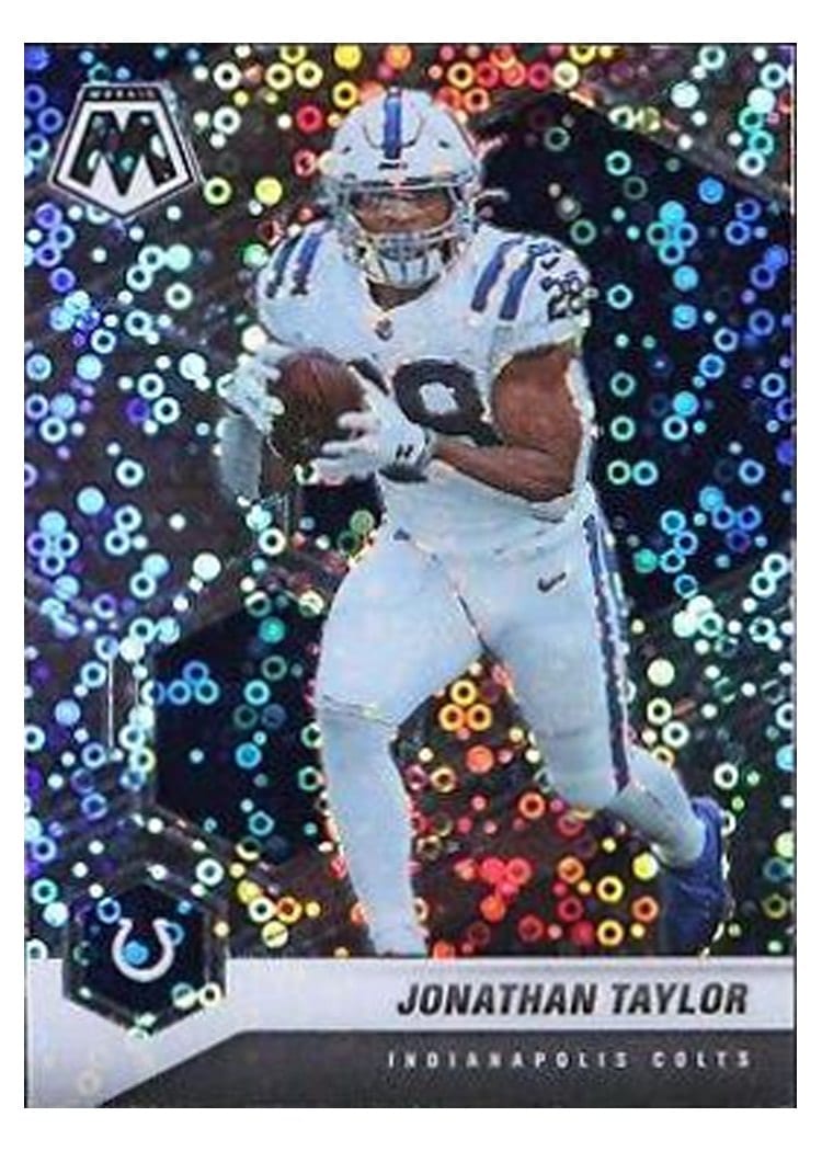 2021 Panini Mosaic Base Set Jonathan Taylor #96 card