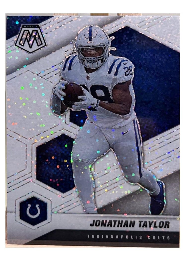 2021 Panini Mosaic Base Set Jonathan Taylor #96 card