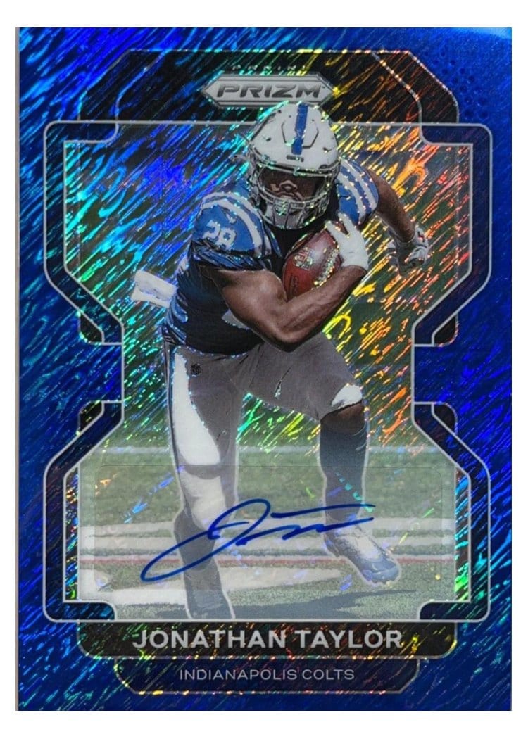 2021 Panini Prizm Base Set Jonathan Taylor #25 card