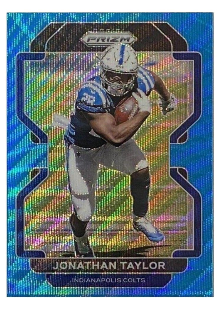 2021 Panini Prizm Base Set Jonathan Taylor #25 card