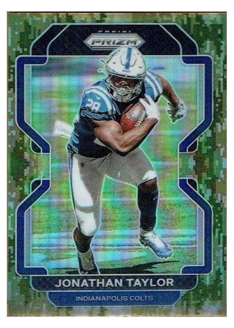 2021 Panini Prizm Base Set Jonathan Taylor #25 card