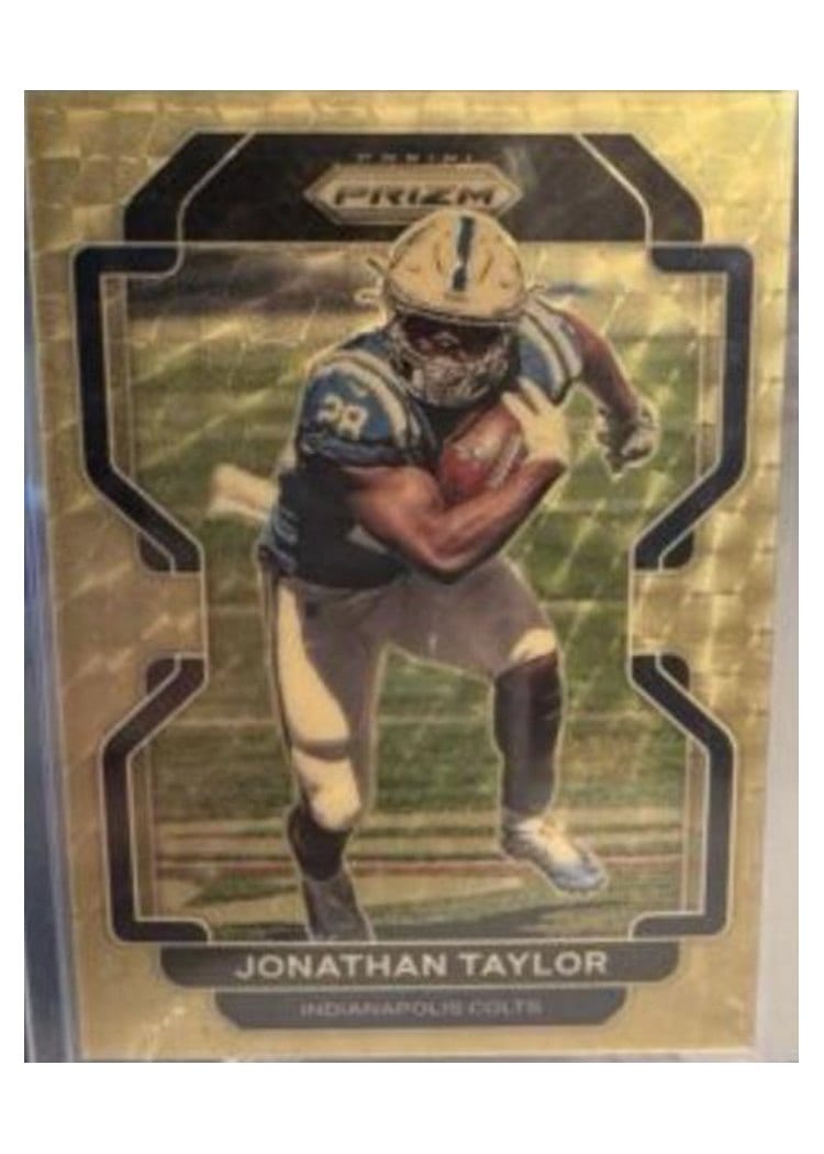 2021 Panini Prizm Base Set Jonathan Taylor #25 card