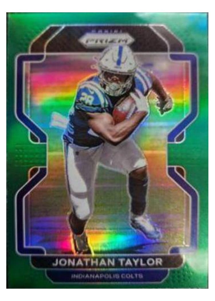2021 Panini Prizm Base Set Jonathan Taylor #25 card