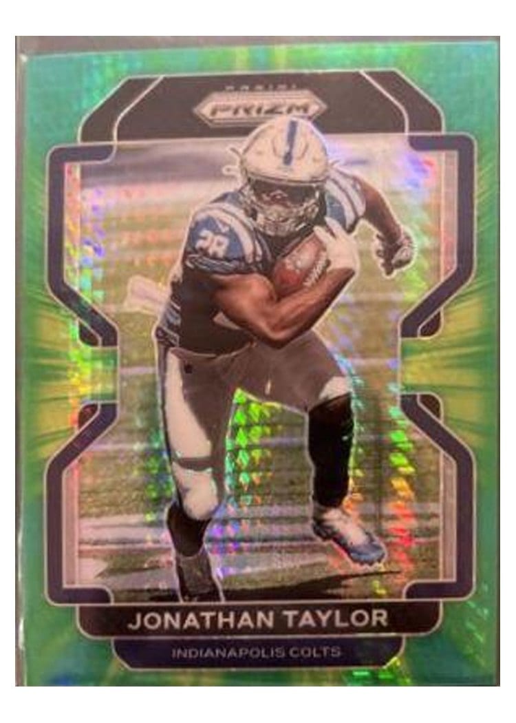 2021 Panini Prizm Base Set Jonathan Taylor #25 card