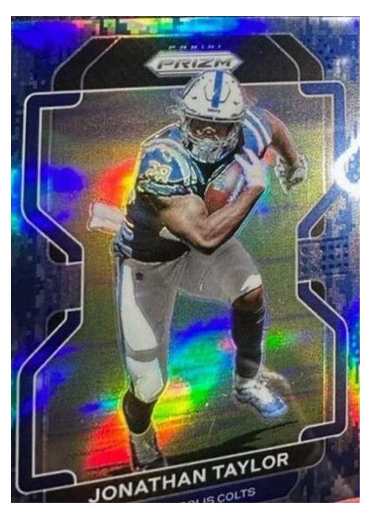 2021 Panini Prizm Base Set Jonathan Taylor #25 card