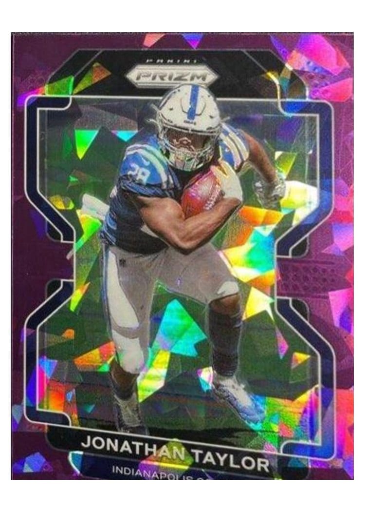 2021 Panini Prizm Base Set Jonathan Taylor #25 card