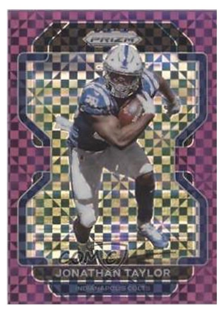 2021 Panini Prizm Base Set Jonathan Taylor #25 card