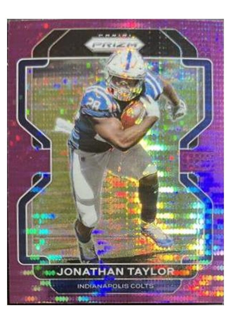 2021 Panini Prizm Base Set Jonathan Taylor #25 card